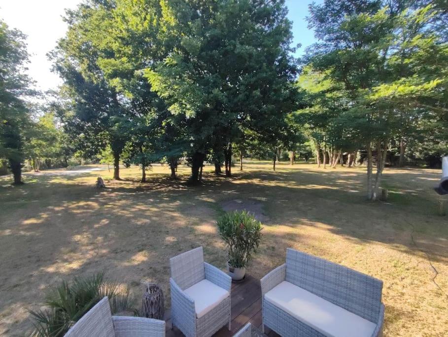 הוילה Gaillan-en-Médoc Tiny House Chez Caroline מראה חיצוני תמונה